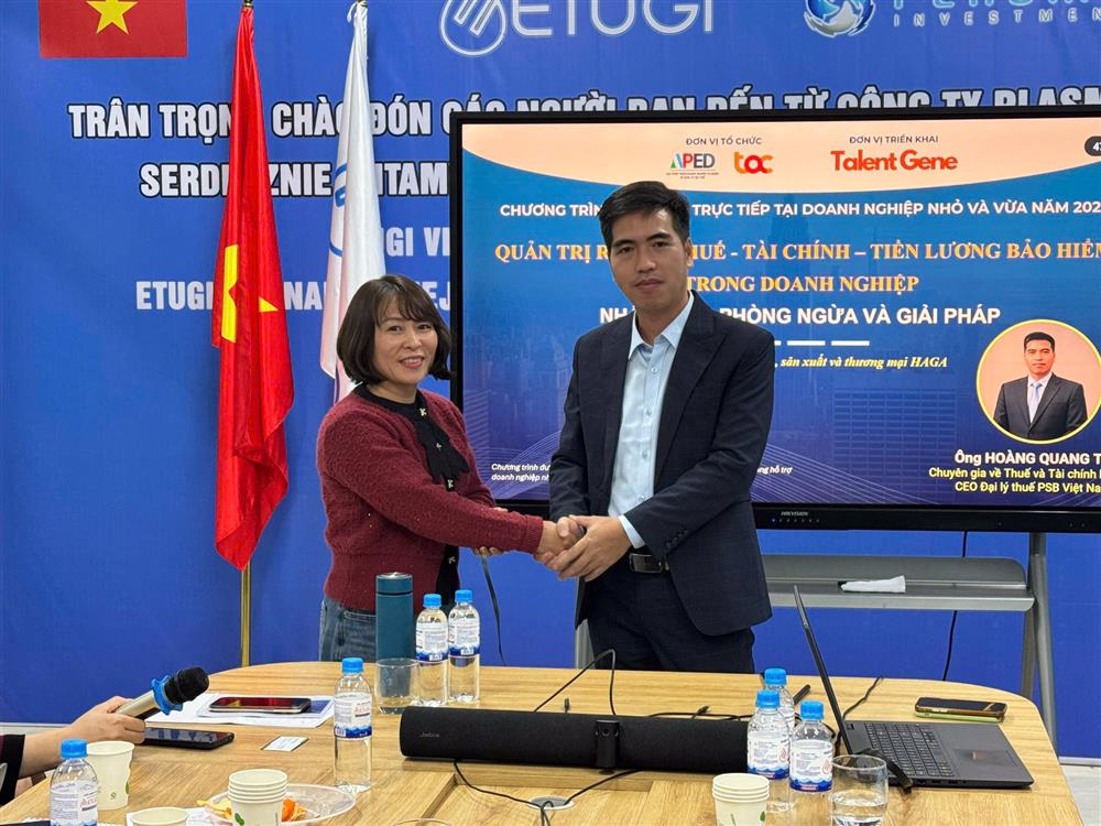 Chương trình tập huấn cho DN vừa và nhỏ do phụ nữ làm chủ - CEO Đại lý thuế PSB Việt Nam